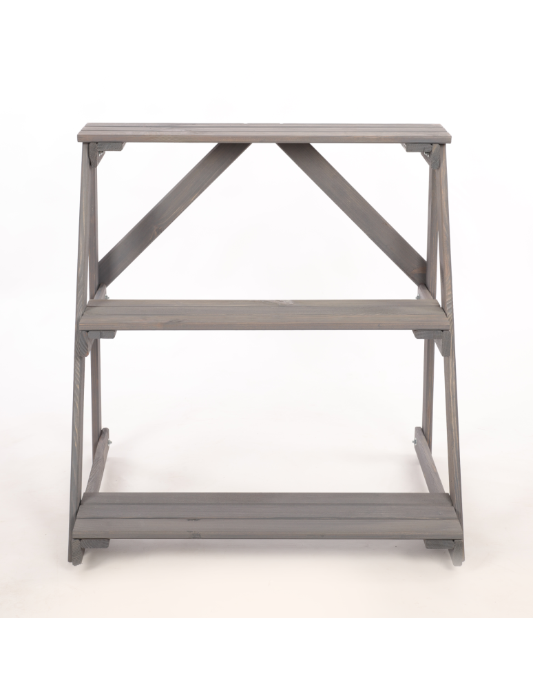 Kwietniki - Regał na doniczki kwietnik drewniany stojak na kwiaty półka na kwiaty - product b2b.wamar.biz 4