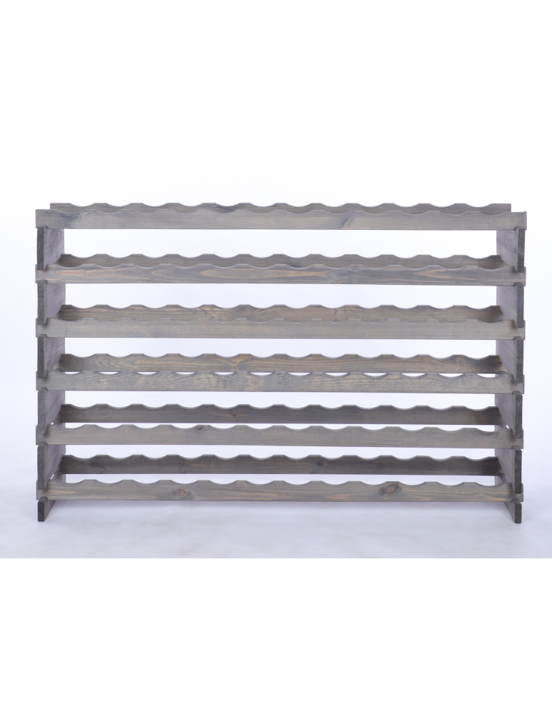 Modułowe stojaki do butelek RW11 - Stojak na wino regał modułowy na butelki 6x12 but BUDUJ JAK KLOCKI EKO - product b2b.wamar.biz 4