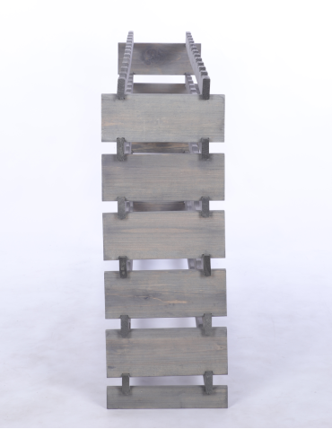 Modułowe stojaki do butelek RW11 - Stojak na wino regał modułowy na butelki 6x12 but BUDUJ JAK KLOCKI EKO - product 5