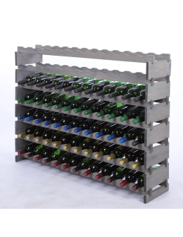 Stojak na wino regał modułowy na butelki 7x12 but BUDUJ JAK KLOCKI EKO - product 2