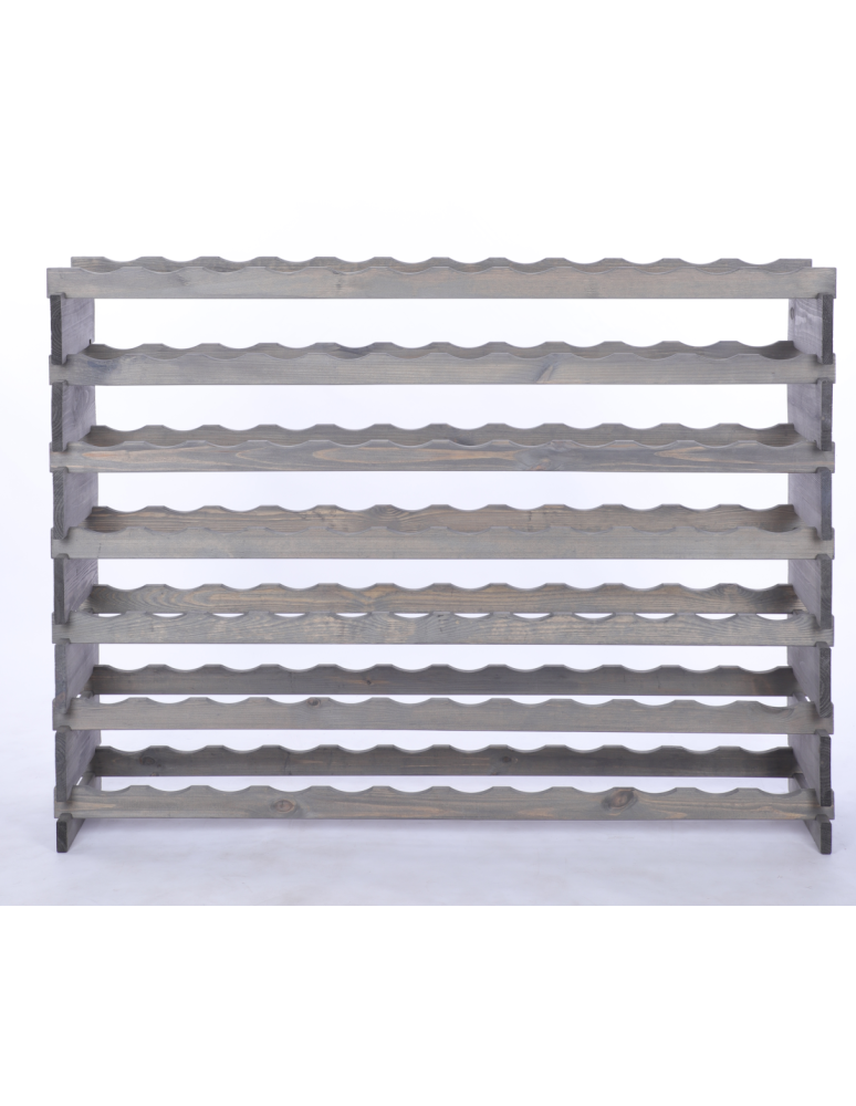 Modułowe stojaki do butelek RW11 - Stojak na wino regał modułowy na butelki 7x12 but BUDUJ JAK KLOCKI EKO - product b2b.wamar.biz 4