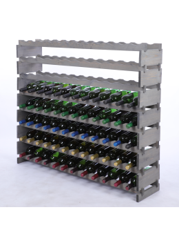 Stojak na wino regał modułowy na butelki 8x12 but SZEROKI BEZ NARZĘDZI - product 2