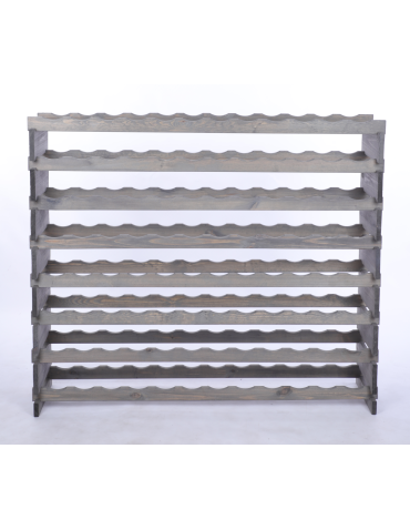 Modułowe stojaki do butelek RW11 - Stojak na wino regał modułowy na butelki 8x12 but SZEROKI BEZ NARZĘDZI - product 4