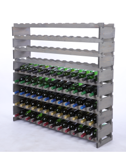 Stojak na wino regał modułowy na butelki 9x12 but SZEROKI BEZ NARZĘDZI - product 2
