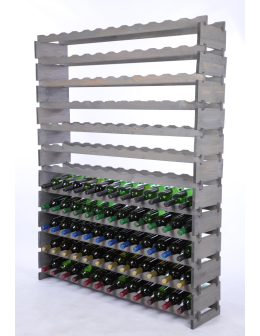 Stojak na wino regał modułowy na butelki 12x12 but DUŻY MONTAŻ BEZ NARZĘDZI - product 2