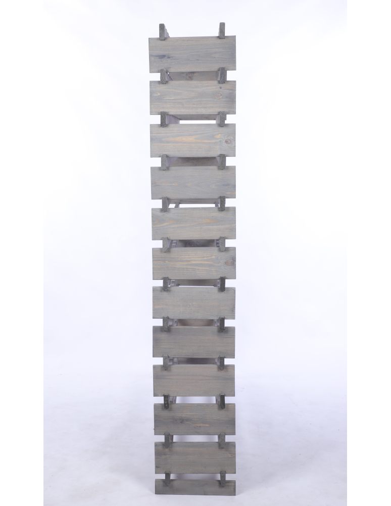 Modułowe stojaki do butelek RW11 - Stojak na wino regał modułowy na butelki 12x12 but DUŻY MONTAŻ BEZ NARZĘDZI - produkt b2b.wamar.biz 5