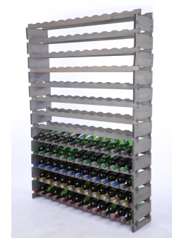 Stojak na wino regał modułowy na butelki 13x12 but SZEROKI BEZ NARZĘDZI - product 2