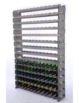 Stojak na wino regał modułowy na butelki 14x12 but SZEROKI BEZ NARZĘDZI - product 2