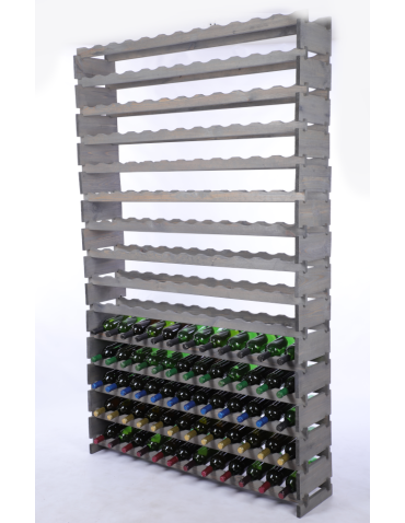 Stojak na wino regał modułowy na butelki 15x12 but WYSOKI BEZ NARZĘDZI - produkt 2