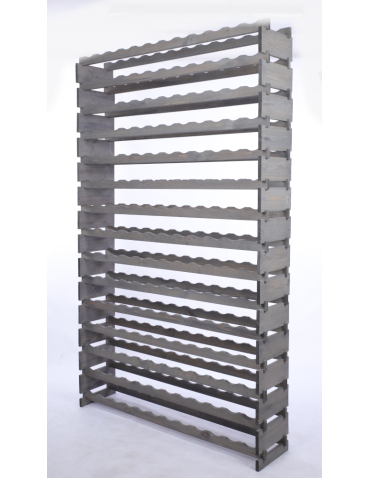 Modułowe stojaki do butelek RW11 - Stojak na wino regał modułowy na butelki 15x12 but WYSOKI BEZ NARZĘDZI - product 3