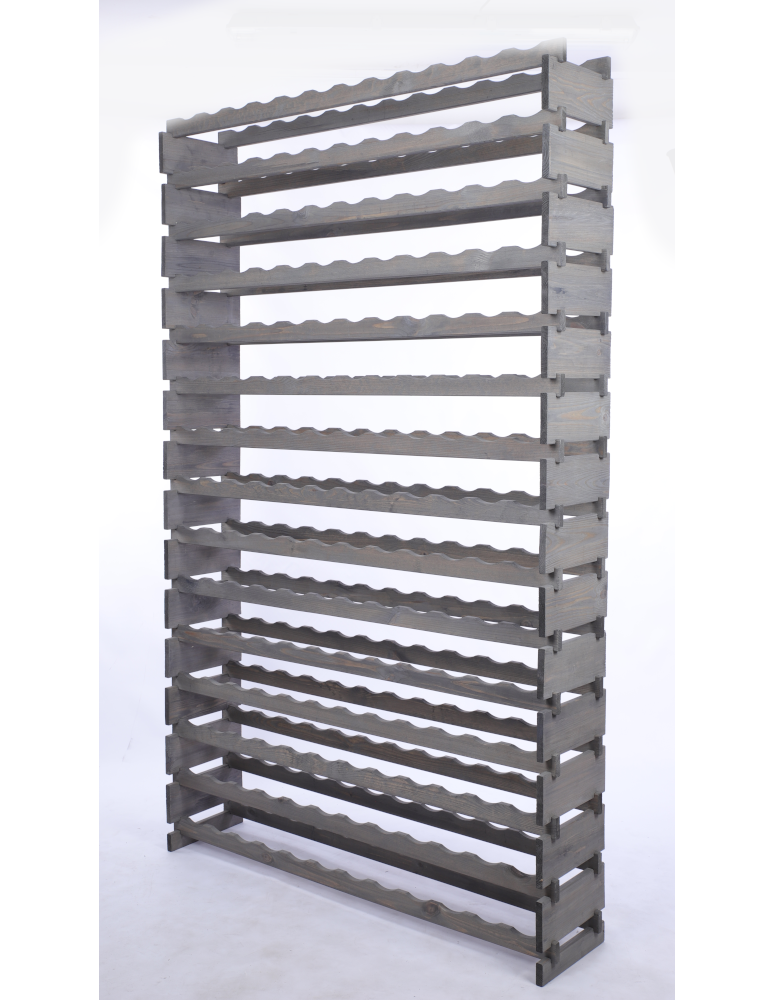 Modułowe stojaki do butelek RW11 - Stojak na wino regał modułowy na butelki 15x12 but WYSOKI BEZ NARZĘDZI - product b2b.wamar.biz 3