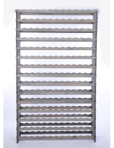 Modułowe stojaki do butelek RW11 - Stojak na wino regał modułowy na butelki 15x12 but WYSOKI BEZ NARZĘDZI - product 4