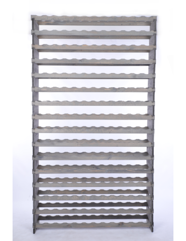 Modułowe stojaki do butelek RW11 - Stojak na wino regał modułowy na butelki 16x12 but WYSOKI BEZ NARZĘDZI - product 4