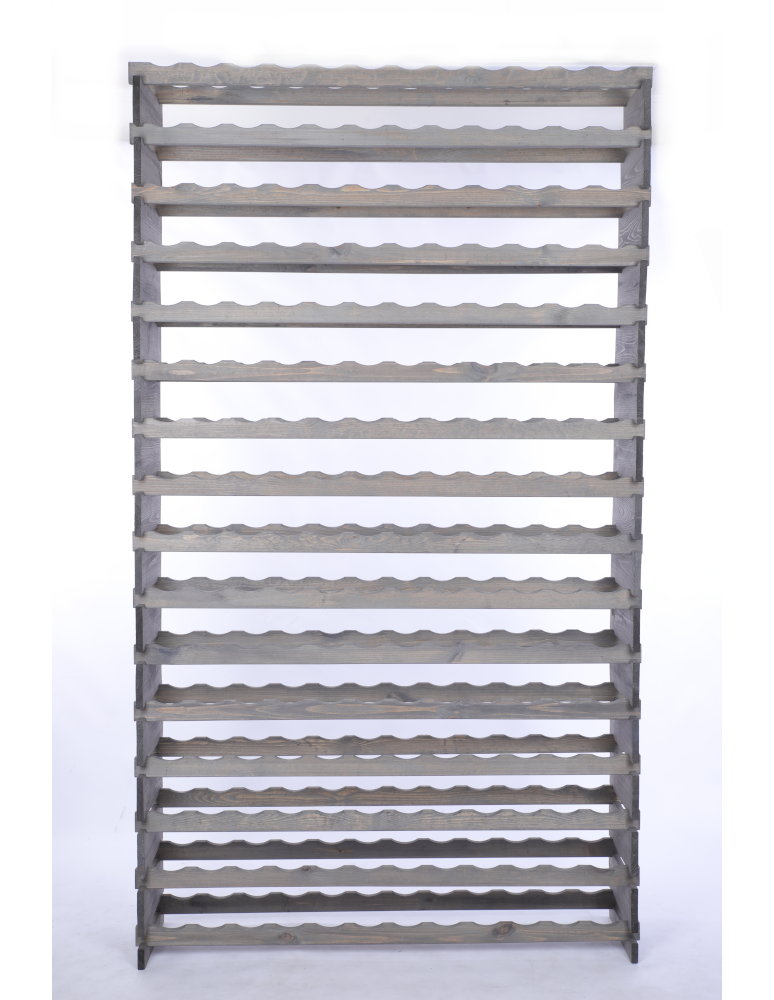 Modułowe stojaki do butelek RW11 - Stojak na wino regał modułowy na butelki 16x12 but WYSOKI BEZ NARZĘDZI - product b2b.wamar.biz 4