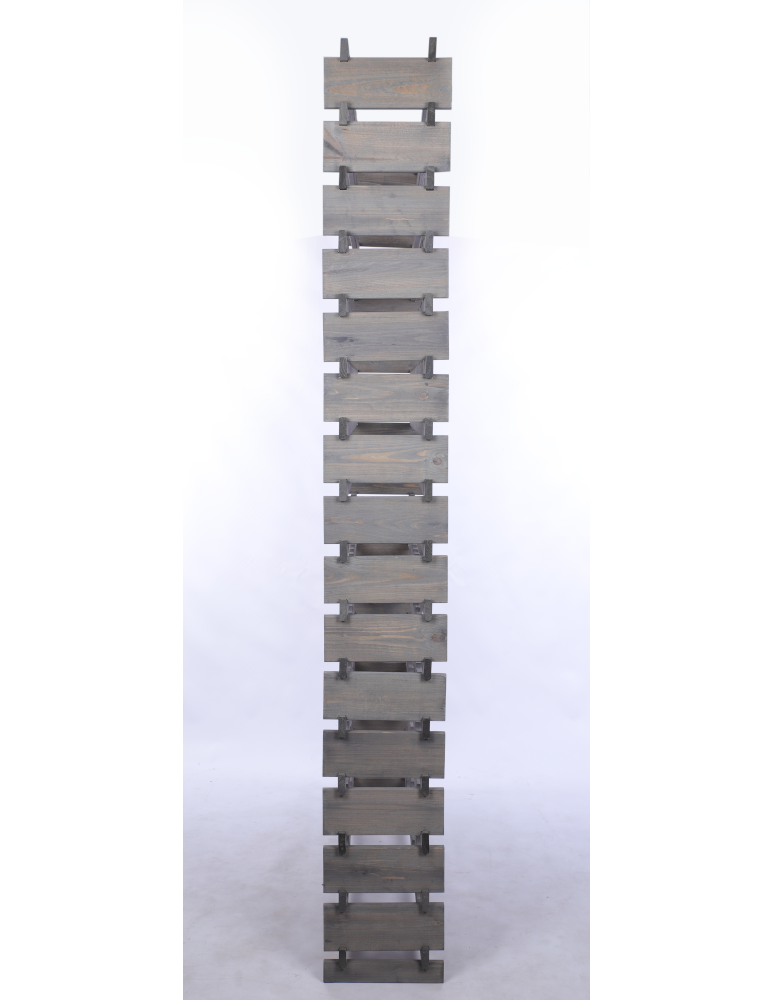 Modułowe stojaki do butelek RW11 - Stojak na wino regał modułowy na butelki 16x12 but WYSOKI BEZ NARZĘDZI - product b2b.wamar.biz 5