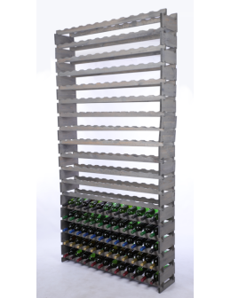 Stojak na wino regał modułowy na butelki 18x12 but WYSOKI BEZ NARZĘDZI - product 2