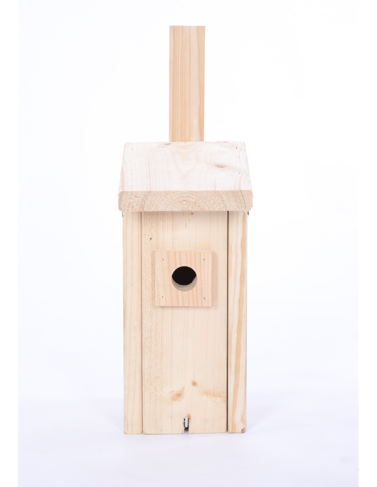 Budki Lęgowe - Budka lęgowa dla ptaków domek domki budki hotel SIKORKA wlot 2,8 cm ECO - product b2b.wamar.biz 3