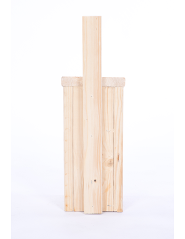 Budki Lęgowe - Budka lęgowa dla ptaków domek domki budki hotel SIKORKA wlot 2,8 cm ECO - product 6