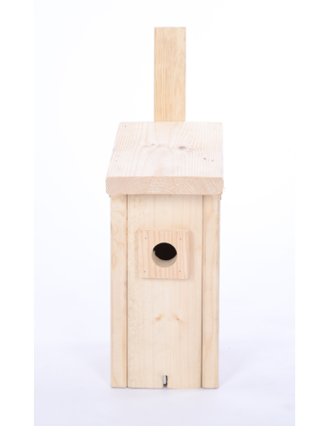 Budki Lęgowe - Budka lęgowa dla ptaków domek domki hotel MAZUREK MUCHOŁÓWKA wlot 3,2 cm - product 3