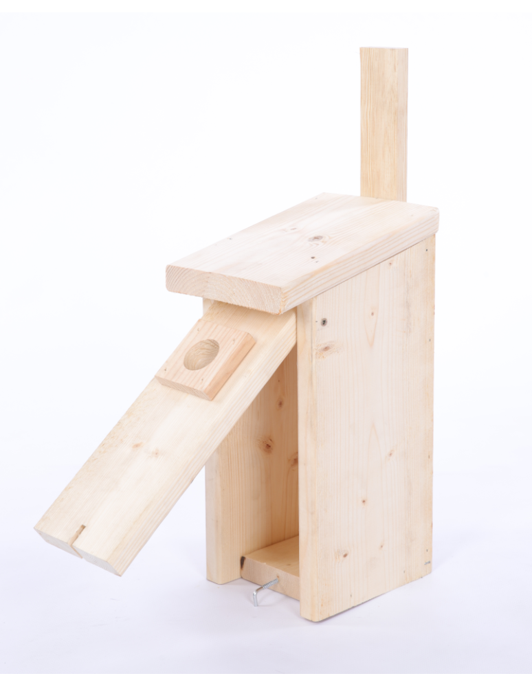 Budki Lęgowe - Budka lęgowa dla ptaków domek domki hotel MAZUREK MUCHOŁÓWKA wlot 3,2 cm - product b2b.wamar.biz 5