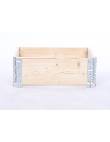 Nadstawki Paletowe - Nadstawka paletowa 60x40 sztaplowanie nadstawki paletowe grządka zielnik - product 3