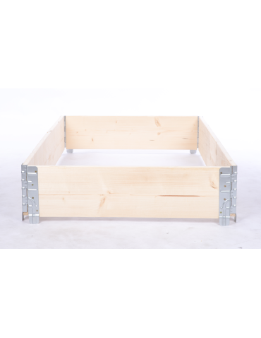 Nadstawki Paletowe - Nadstawka paletowa 120x80 sztaplowanie nadstawki paletowe grządka zielnik - product 4