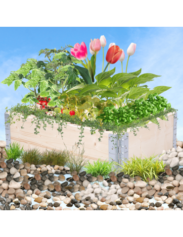 Nadstawki Paletowe - Nadstawka paletowa 60x40 impregnat nadstawki paletowe grządka zielnik - product 8