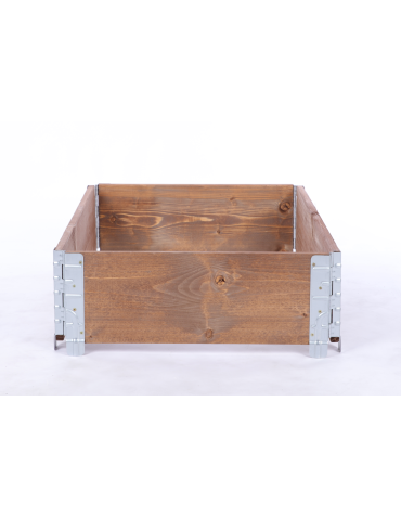 Nadstawki Paletowe - Nadstawka paletowa 60x80 sztaplowanie nadstawki paletowe grządka zielnik - product 4