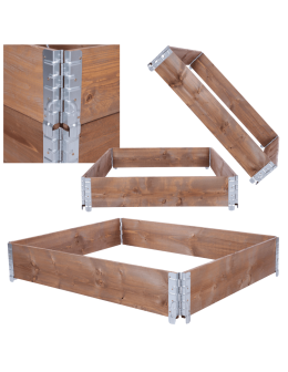 Nadstawka paletowa 120x100 sztaplowanie nadstawki paletowe grządka zielnik