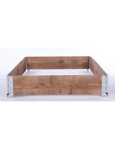 Nadstawki Paletowe - Nadstawka paletowa 120x100 sztaplowanie nadstawki paletowe grządka zielnik - product 3