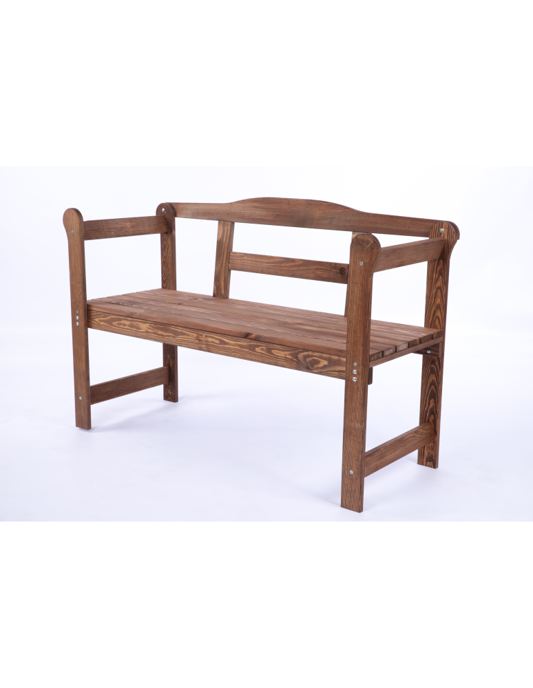 Ławki ogrodowe z oparciem - Ławka ogrodowa drewniana z pokrowcem ZIELONYM dwuosobowa SOLIDNA EKO - product b2b.wamar.biz 2