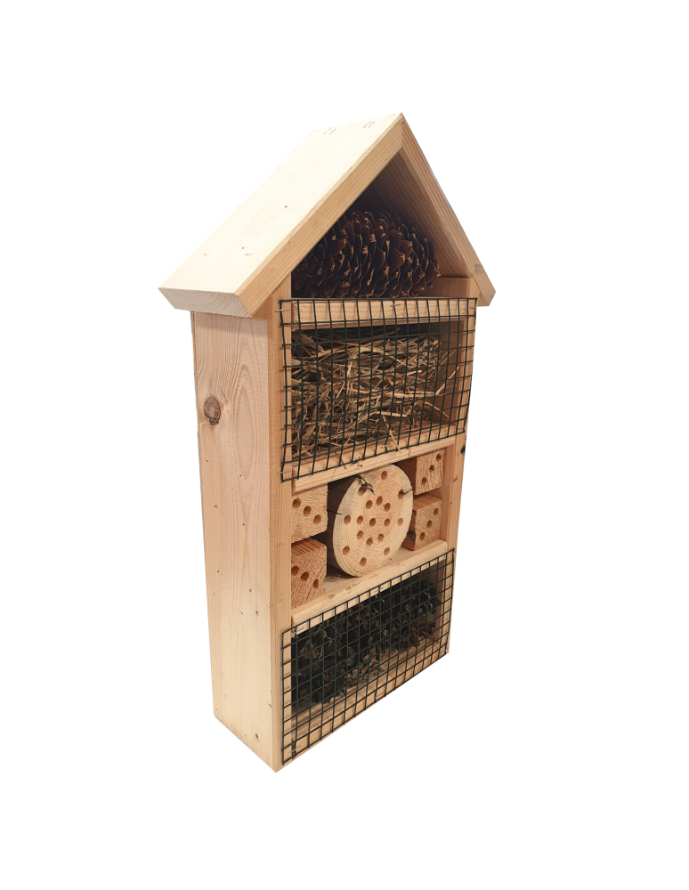 Hotel dla owadów- domek na owady - Domek dla owadów hotel budka lęgowa murarka domki MEGA DUŻY aż 47cm! EKO - product b2b.wamar.biz 5