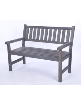 Ławka ogrodowa drewniana z oparciem podłokietniki dwuosobowa EKO DREWNO - product 2