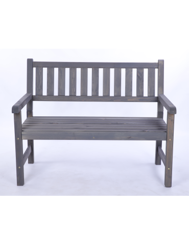 Stoły i ławki - Ławka ogrodowa drewniana z oparciem POKROWIEC dwuosobowa EKO DREWNO - produkt 3