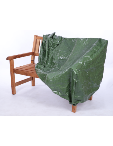 Stoły i ławki - Ławka ogrodowa drewniana z oparciem POKROWIEC dwuosobowa EKO DREWNO - produkt 6