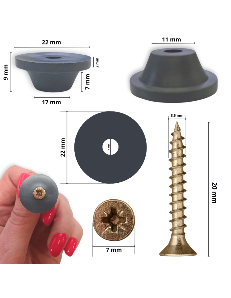 Folia Kubełkowa - Folia kubełkowa do grządek z nadstawek ochrona desek wys.19cm dł. 4,3m - product b2b.wamar.biz 5