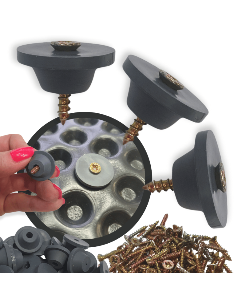 Folia Kubełkowa - Folia kubełkowa do grządek z nadstawek MOCOWANIA wys.39cm dł. 3,9m - produkt b2b.wamar.biz 6