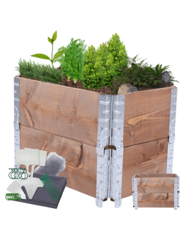 Skrzynia na warzywa kompostownik skrzynie na warzywniak inspekt 40X60X40