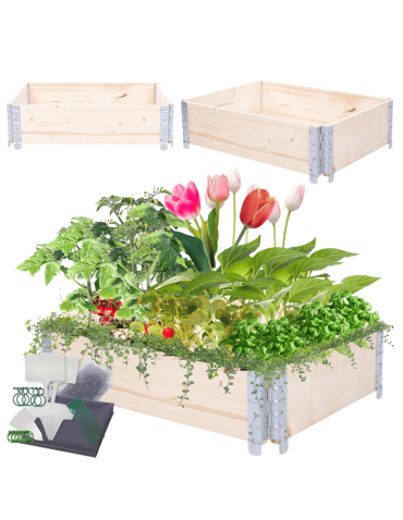 Skrzynia na warzywa kompostownik grządka podwyższona inspekt 20X60X80