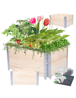 Skrzynia na warzywa kompostownik grządka podwyższona inspekt 40X60X80