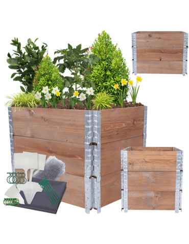 Skrzynia na warzywa kompostownik grządka podwyższona inspekt 60X60X80