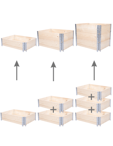 ZP10 - Skrzynia na warzywa kompostownik grządka podwyższona inspekt 60X60X80 - product 5