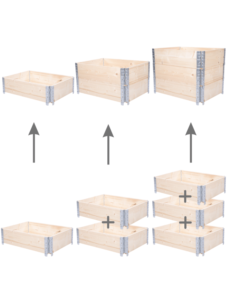 ZP10 - Skrzynia na warzywa kompostownik grządka podwyższona inspekt 60X60X80 - product b2b.wamar.biz 5