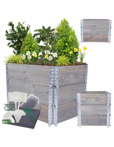 Skrzynia na warzywa kompostownik grządka podwyższona inspekt 60X60X80