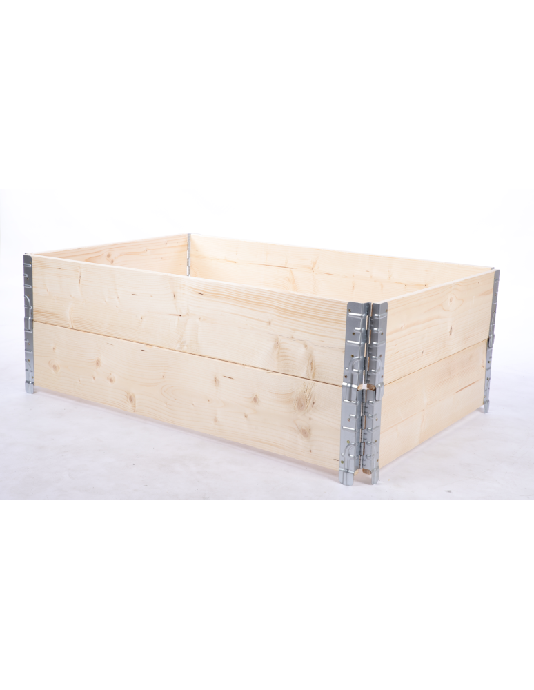 ZP10 - Skrzynia na warzywa impregnowana grządka podwyższona donica 40X120X80 - product b2b.wamar.biz 2