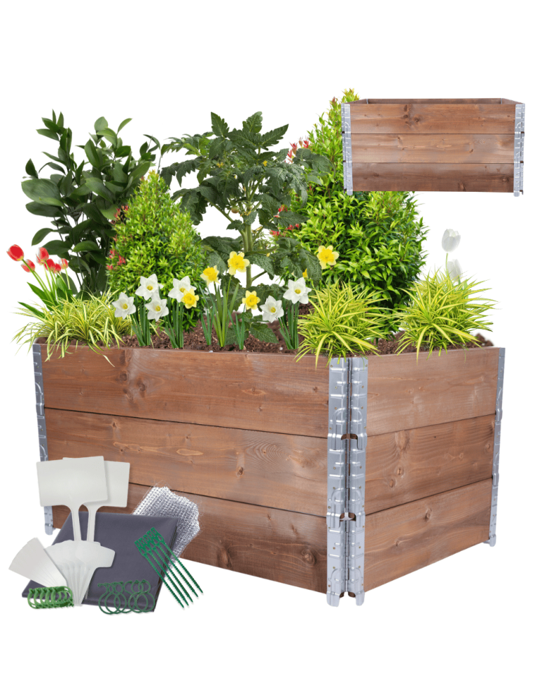 ZP10 - Skrzynia na warzywa kompostownik grządka podwyższona donica 60X120X80 - product b2b.wamar.biz 1