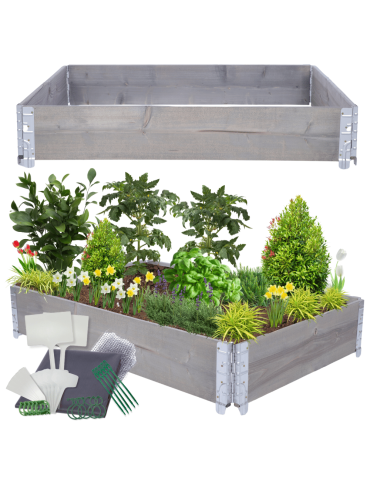 Skrzynia na warzywa kompostownik grządka podwyższona donica 20X120X80