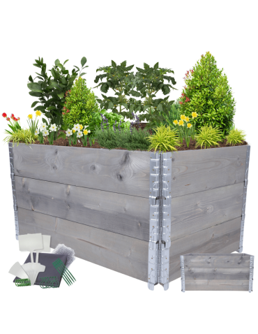 Skrzynia na warzywa kompostownik grządka podwyższona donica 60X120X80