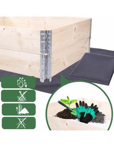 ZP10 - Skrzynia warzywniak kompostownik grządka podwyższona donica 20X120X100 - product 9