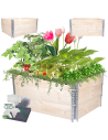 Skrzynia warzywniak kompostownik grządka podwyższona donica 60X120X100